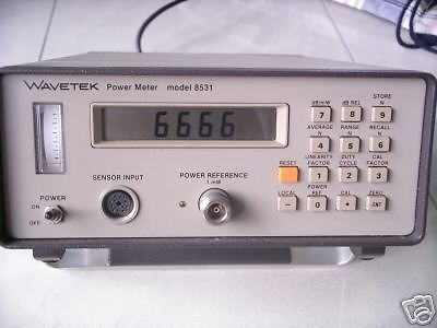 Rf power meter wavetek 8531 30 khz 26.5 ghz  18ghz gpib for sale