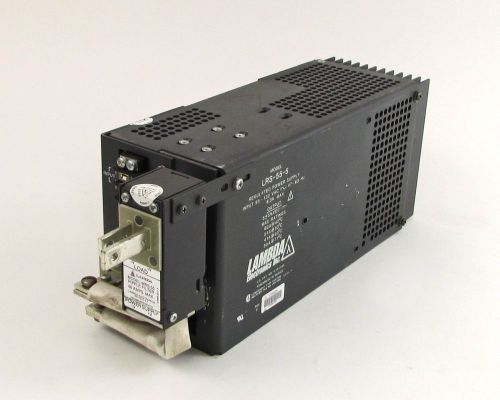 Lambda LRS-55-5 Regulated Power Supply w/ MRS-55 - 5±5% VDC, 60A Max