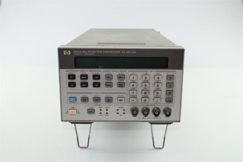 HP 8904A AGILENT MULTIFUNCTION SYNTHESIZER DC-600KHz