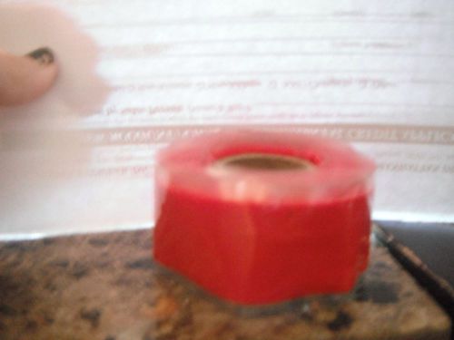 Red* Silicone self-Fusing Tape* 8 rolls &amp; 2 free
