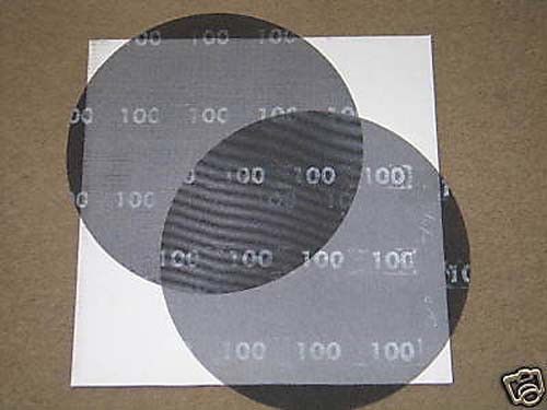 17&#034; 100 Grit Floor Sanding Screens, Case of 10 Virginia Abrasives Discs