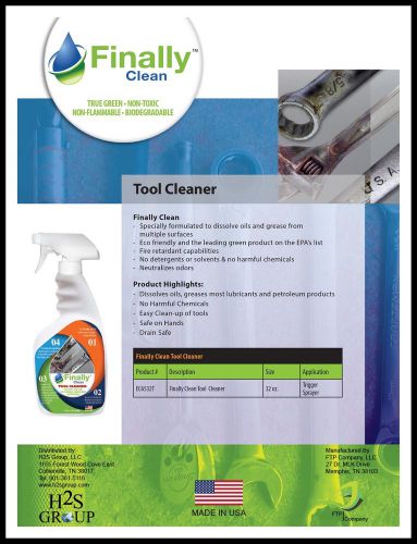 Finally Clean Tool Cleaner
