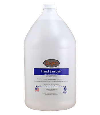 Gel hand sanitizer: 1 gallon refill for sale