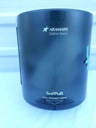 ARAMARK Sofpull Centerpull Towel Dispenser NEW WITH KEY