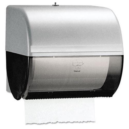 KIMBERLY-CLARK PROFESSIONAL* OMNI Roll Towel Dispenser, 10 1/2 x 10 x 10, Smoke/