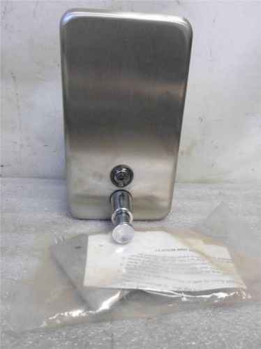 Lot of 3 Stainless Steel Soap Dispenser 4040 7-1/2&#034; X 4&#034; X 3