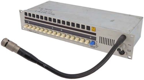 Rts/telex ikp-950 communication matrix intercom system control panel w/mic #3 for sale