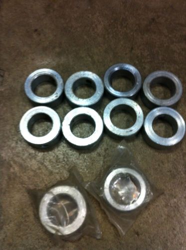 1&#034; zinc plated shaft collar set screw axle 10 ea for sale