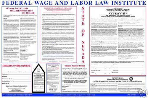 Nevada (NV) All-In-One Labor Law Poster