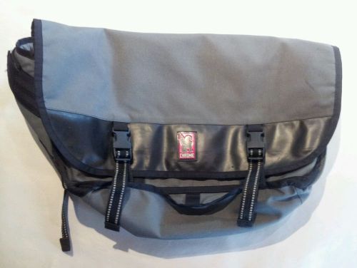 Chrome Citizen Messenger Bag Gray &amp; Black Made in USA Lightly Used