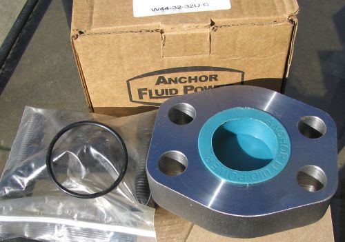 Anchor fluid power steel flange - part w44-32-32u-c for sale