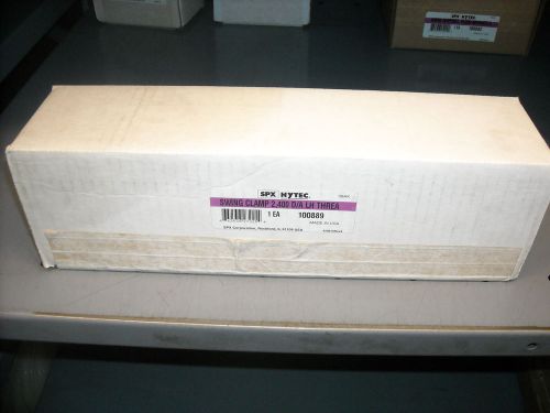 Hytec, #100889, Swing Clamp, 2,400lbs , D/A, LH, Threaded, New In Box