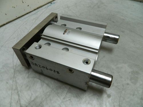 New smc pneumatic cylinder, mgpm80-100, compact guide, slide brg. 4&#034; travel, nnb for sale