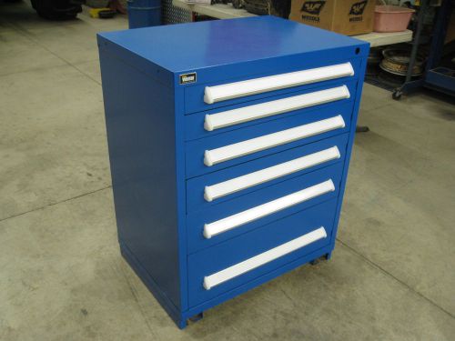 6 drawer stanley vidmar tooling cabinet lista lyon kennedy tool storage box for sale