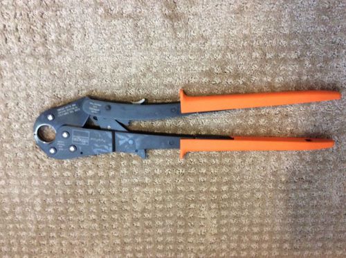 New viega 1&#034; 50060 pex press crimp ratcheting tool for sale
