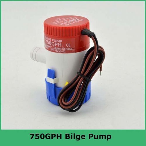 New MKBP-G750-12 750GPH 12V Submersible Fishing Boat Marine Bilge Water Pump