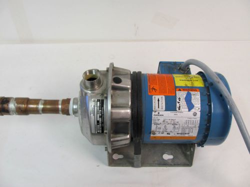 Goulds npe 1 x 1 1/4  – 6&#034; 3600rpm 1st1c5e4c pump w/ emerson bv20a 3ph 1/2hp for sale
