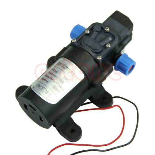 DC 70W 12V 0142 Motor High Pressure Diaphragm Water Self Priming Pump 6L/Min Hot