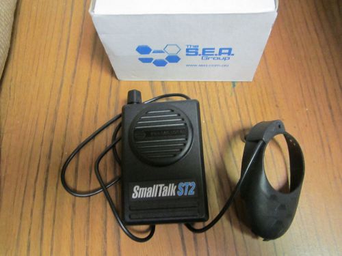 SEA Gas Mask SmallTalk ST2 on-mask microphone &amp; mini-amplifier/loudspeaker WORKS