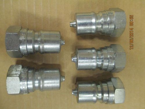 New (nos) lot of 5: safeway quick coupling fluid connector s101-3  usa!  400psi for sale