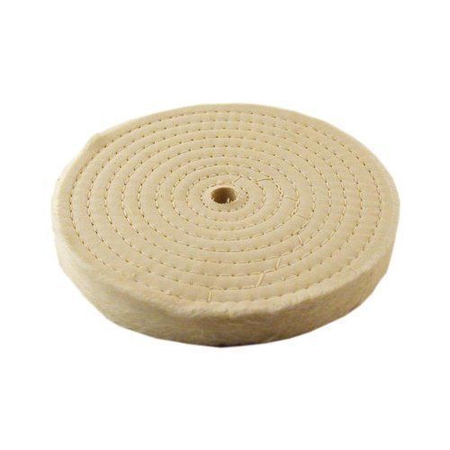 Enkay 158-h80c  extra wide 8 inch spiral sewn buffing wheel -5/8&#034; bore, 80 ply for sale