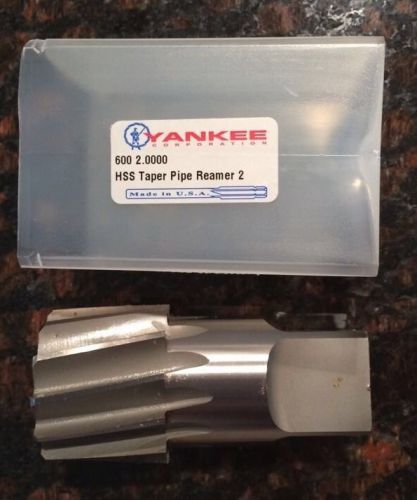 Yankee 600-2 2.0000 hss taper pipe reamer (new / unused) for sale