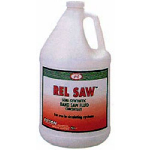 ONE GALLON JUG OF RELTON REL-SAW WATER SOLUABLE BAND SAW CUTTING FLUID