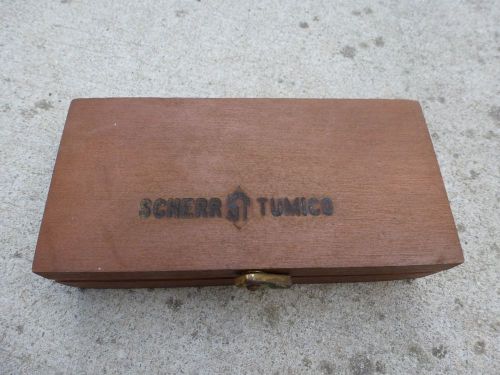 Vintage scherr tumico 0 - 1&#034; micrometer caliper for sale