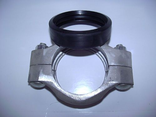 2&#034; Aluminum Victaulic type Clamp and Gasket (NEW)