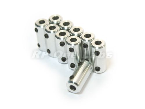 Lot 10 shaft coupling 5mm to 5mm for cnc routers, reprap, prusa i3 3d printers for sale