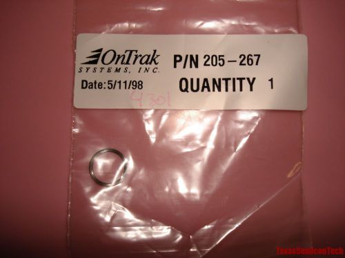 OnTrak 205-267 Lam Research 1/2&#034; Steel O-Ring - New