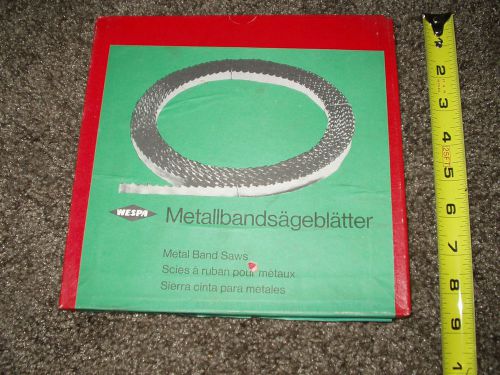 100 FOOT BAND SAW Blade Stock COIL  {1/8&#034; x.025 x 32 TPI } WESPA MADE IN GER