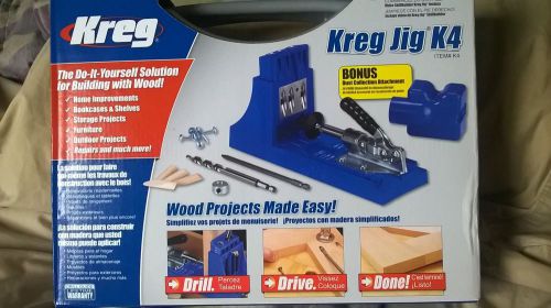 Kreg k4 pocket hole jig system + dvd for sale