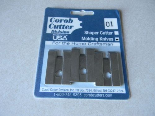 Molding cutter, 3pc, 1/4&#034;  tongue cutter for sale