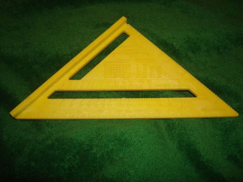 7&#034; ROOFING RAFTER CARPENTERS SQUARE ANGLE