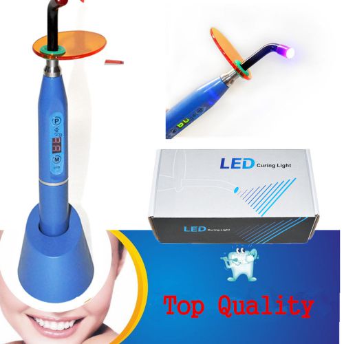 2015 Big Sale Dental 5W Wireless Curing Light Lamp 1500mw Optical fiber CA New +