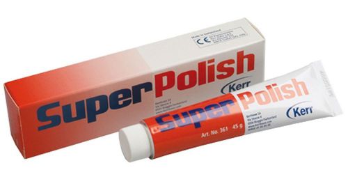 Dental Kerr Super Polish paste for complete cleaning and polishing procedure