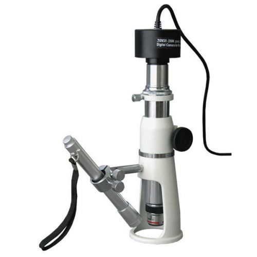 20X &amp; 50X Shop Measuring Microscope + 8MP Digital Camera