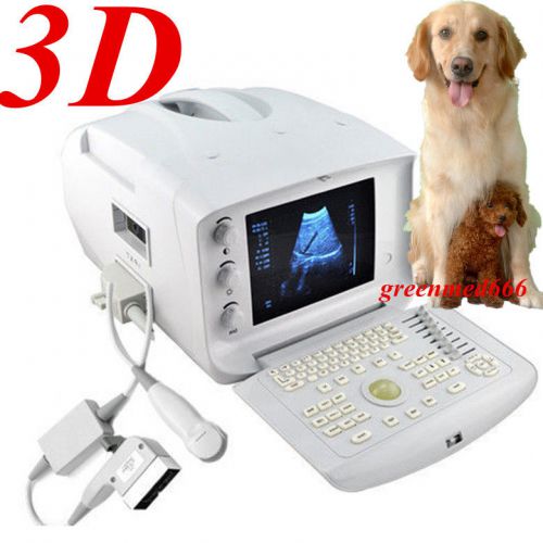Veterinary full digital vet ultrasound scanner +micro-convex probe 3d small vet for sale