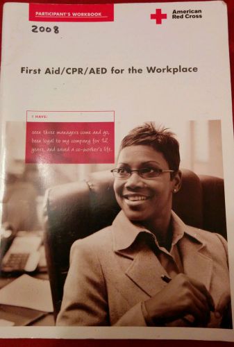 First Aid/CPR/AED for the workplace