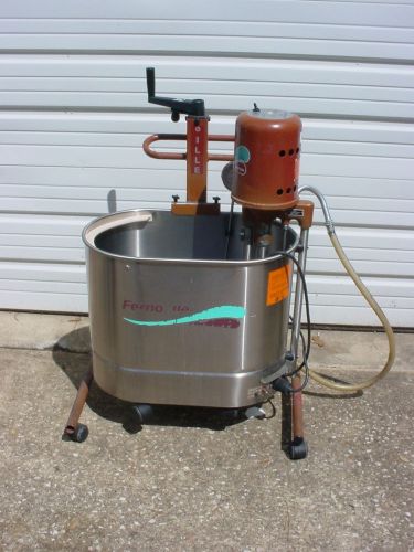 Ferno ille model 100 hydrotherapy unit &amp; tank on rollers with lift for sale