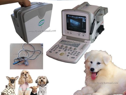 Portable CE Veterinary VET Digital B-Ultrasound Scanner+Rectal Probe,2y Warranty