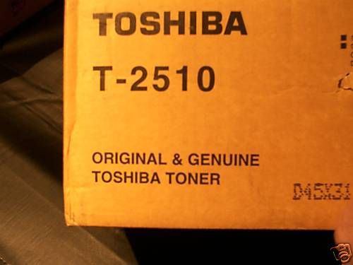 New Case of 4 OEM Toshiba T-2510 Toner Units