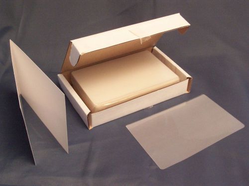 5 mil hot laminating pouches index card file qty 100 3-1/2 x 5-1/2 lamination for sale