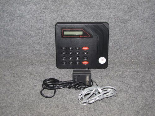 KRONOS Series 100 Model 154 Digital Electronic Time Clock w Adapter/Phone Cable