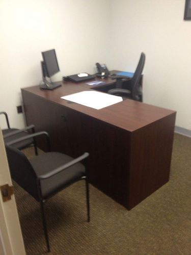 2 professional office desks great condition barely used for sale