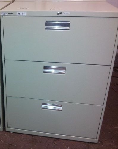 FILE CABINET LATERAL HON 673L 3 DRAWER 30&#034;