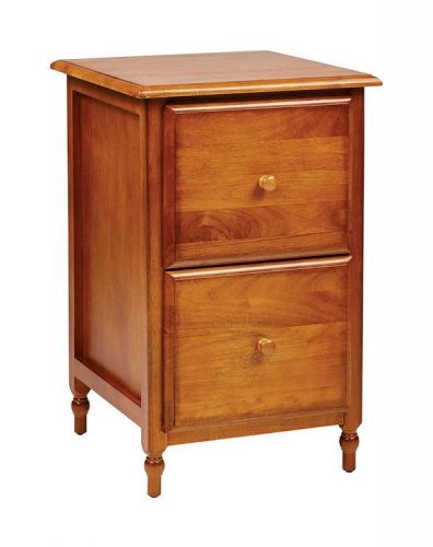 Knob Hill 2 Drawer File Cabinet in Antique Cherry