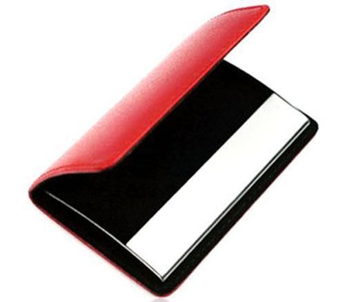 Pocket Leatherette Magnetic Business Name Card Holder Box Case B23R