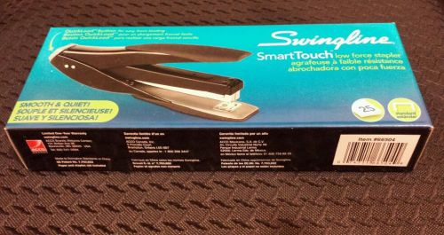 Swingline SmartTouch Stapler, Reduced Effort, 25 Sheets, White/Blue (S7066504)
